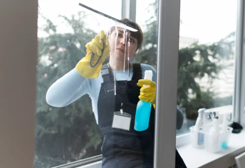 Nettoyage de vitres intérieures et extérieures à Rochejean